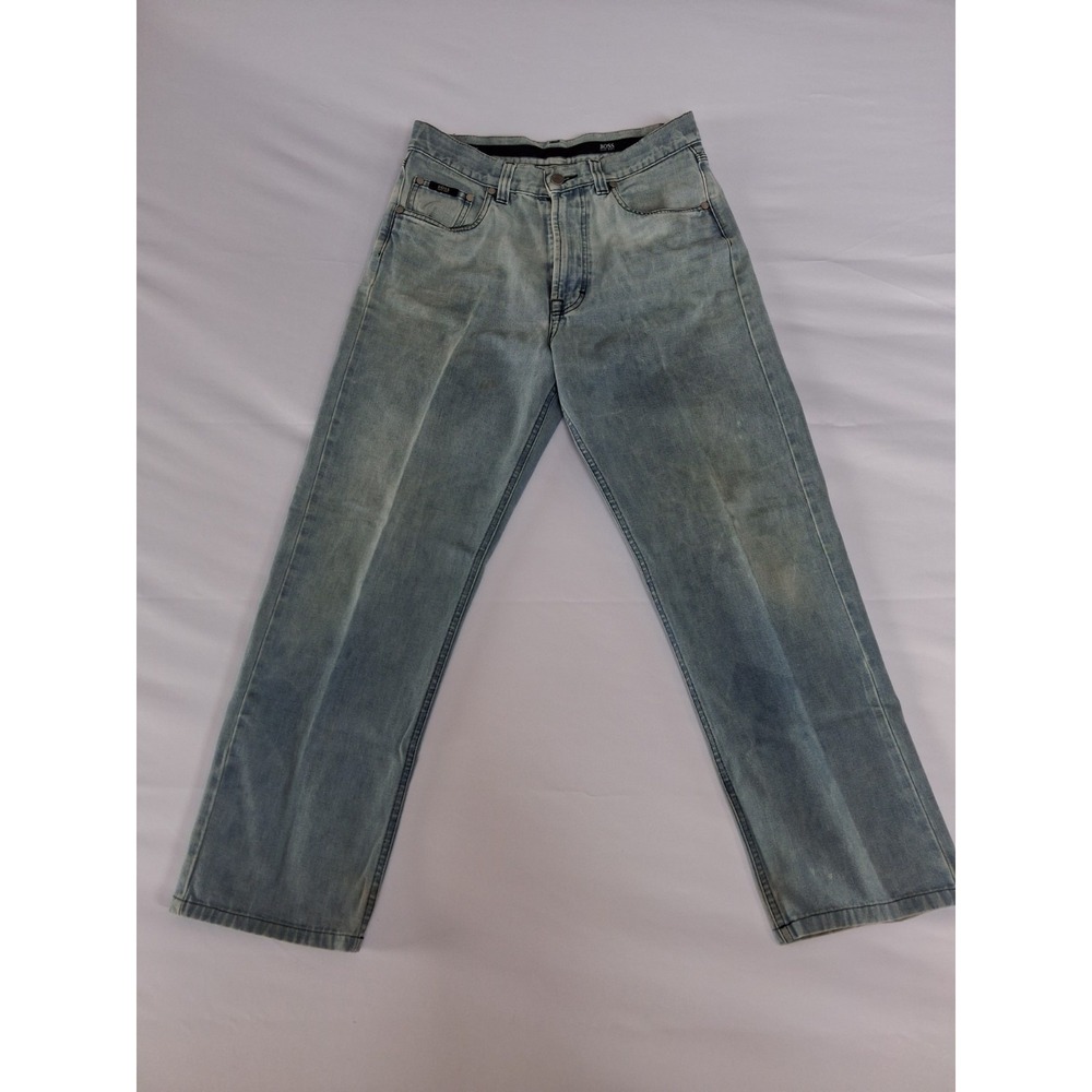 Hugo Boss Vintage Men's Denim jeans, 32x30 loose-fit typical of 90s style